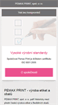 Mobile Screenshot of pemax.cz
